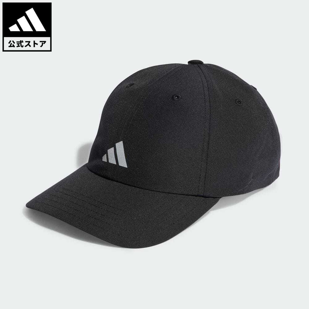ブランドキャップ（メンズ） 【公式】アディダス adidas 返品可 ランニング ランニングエッセンシャルズAEROREADY 6パネルベースボールキャップ メンズ レディース アクセサリー 帽子 キャップ 黒 ブラック HT6353 p0524