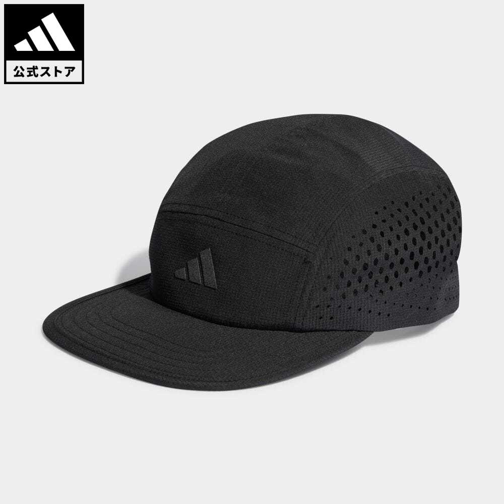 ブランドキャップ（メンズ） 【公式】アディダス adidas 返品可 ランニング ランニング × 4D HEAT. RDY 5パネルキャップ メンズ レディース アクセサリー 帽子 キャップ 黒 ブラック HY0672
