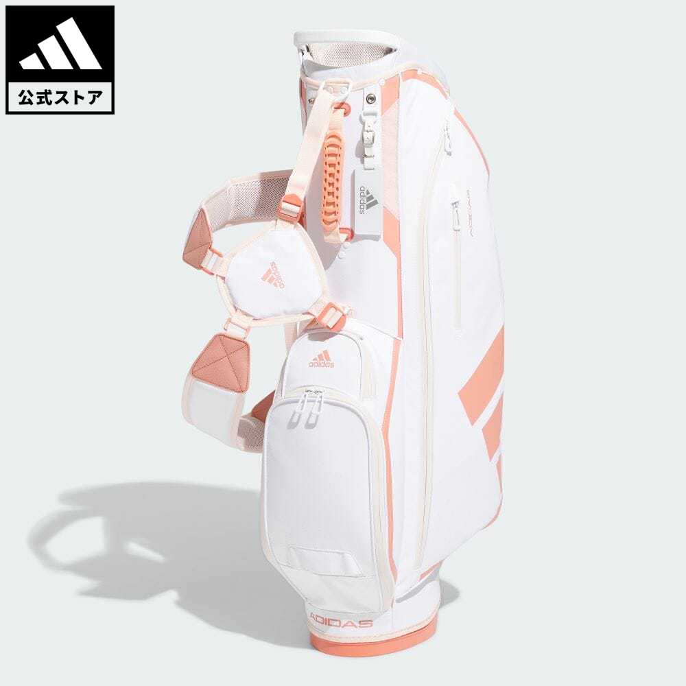 アディダス 【公式】アディダス adidas 返品可 ラッピング不可 ゴルフ 軽量 スリーバー スタンドバッグ メンズ アクセサリー バッグ・カバン ゴルフバッグ キャディバッグ 白 ホワイト IA2749 p0609