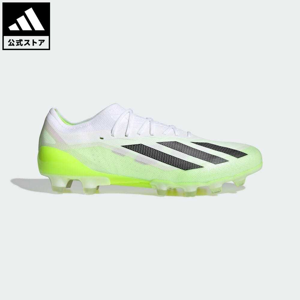 【20%OFFクーポン対象 5/17 10:00〜5/20 23:59】【公式】アディダス adidas 返品可 サッカー エックス クレイジーファスト.1 HG/AG / 土・人工芝用 / X Crazyfast.1 HG/AG メンズ レディース シューズ・靴 スパイク 白 ホワイト IE4205 サッカースパイク p0517