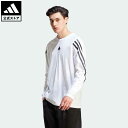 【公式】アディダス adidas 返品可 フューチャーアイコン スリーストライプス 長袖Tシャツ スポーツウェア メンズ ウェア 服 トップス Tシャツ 白 ホワイト IJ6388 ロンt