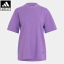 【公式】アディダス adidas 返品可 adidas by Stella McCartney ロゴ 半袖Tシャツ バイ ステラ マッカートニー レディース ウェア 服 トップス Tシャツ 紫 パープル IA1514 半袖