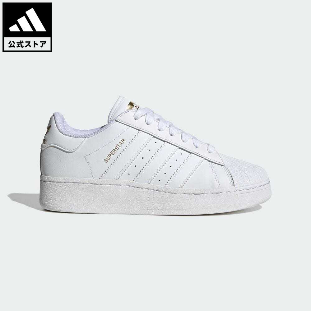 【公式】アディダス adidas 返品可 スーパースター XLG / Superstar XLG オリジナルス メンズ レディース シューズ・靴 スニーカー 白 ホワイト ID4655 ローカット 厚底スニーカー atzkのサムネイル