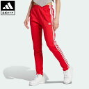 【公式】アディダス adidas 返品可 アディカラー SST トラックパンツ（ジャージ） オリジナルス レディース ウェア 服 ボトムス パンツ 赤 レッド IK6603