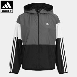 アディダス 【公式】アディダス adidas 返品可 チーム ルーズフィット ウインドブレーカージャケット スポーツウェア レディース ウェア・服 アウター ジャケット ジャージ 黒 ブラック IK9870 上着