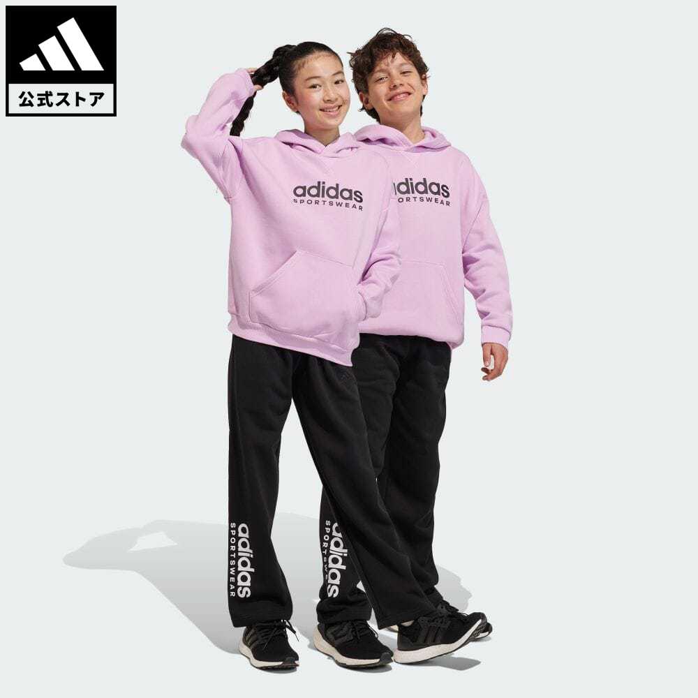 【20 OFFクーポン対象 5/17 10:00〜5/20 23:59】【公式】アディダス adidas 返品可 フリースパンツ キッズ スポーツウェア キッズ／子供用 ウェア 服 ボトムス スウェット（トレーナー） パンツ 黒 ブラック IL4937 スウェット p0517