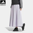 アディダス adidas 返品可 スリーストライプス ルーズフィット ダブルニット スカート スポーツウェア レディース ウェア・服 ボトムス スカート 紫 パープル IK9879