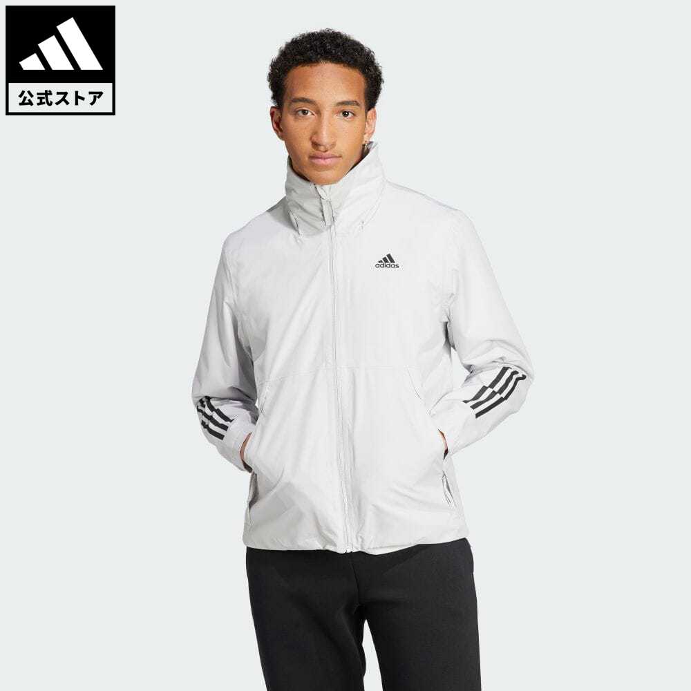 【20%OFFクーポン対象 5/17 10:00〜5/20 23:59】【公式】アディダス adidas 返品可 M BSC RR ジャケット スポーツウェア メンズ ウェア・服 アウター ジャケット グレー HY3944 上着 p0517