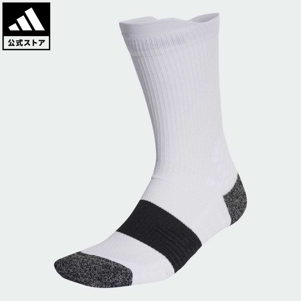 【公式】アディダス adidas 返品可 ランニング ランニング UB23 HEAT. RDY ソックス メンズ レディース アクセサリー ソックス・靴下 クルーソックス 白 ホワイト HT4812