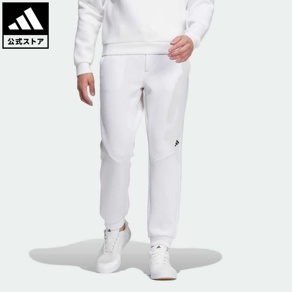 【公式】アディダス adidas 返品可 ゴルフ ダンボールニット ジョガーパンツ メンズ ウェア・服 ボトムス パンツ 白 ホワイト HY0892