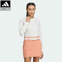 【公式】アディダス adidas 返品可 ゴルフ モノグラム モックネック 長袖シャツ レディース ウェア・服 トップス ポロシャツ グレー HY0897