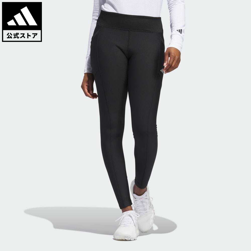 アディダス 【公式】アディダス adidas 返品可 ゴルフ COLD. RDY レギンス レディース ウェア・服 ボトムス タイツ・レギンス 黒 ブラック IB2100 スポーツウェア レギンス