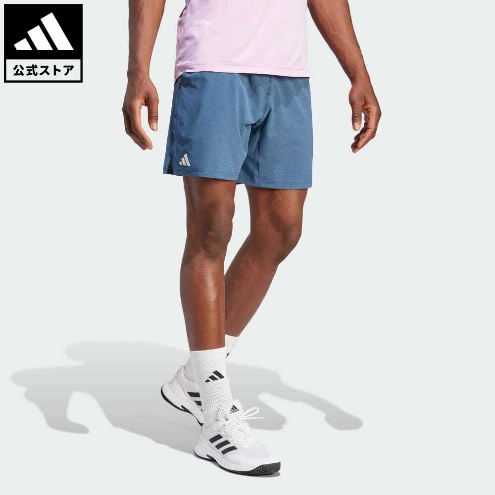 【20%OFFクーポン対象 5/17 10:00〜5/20 23:59】【公式】アディダス adidas 返品可 テニス エルゴ テニスショーツ メンズ ウェア・服 ボトムス ショートパンツ・短パン 青 ブルー IJ4929 p0517