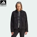 【公式】アディダス adidas 返品可 adidas × KSENIASCHNAIDER デニムジャケット オリジナルス レディース ウェア 服 アウター ジャケット 黒 ブラック IJ8337 上着