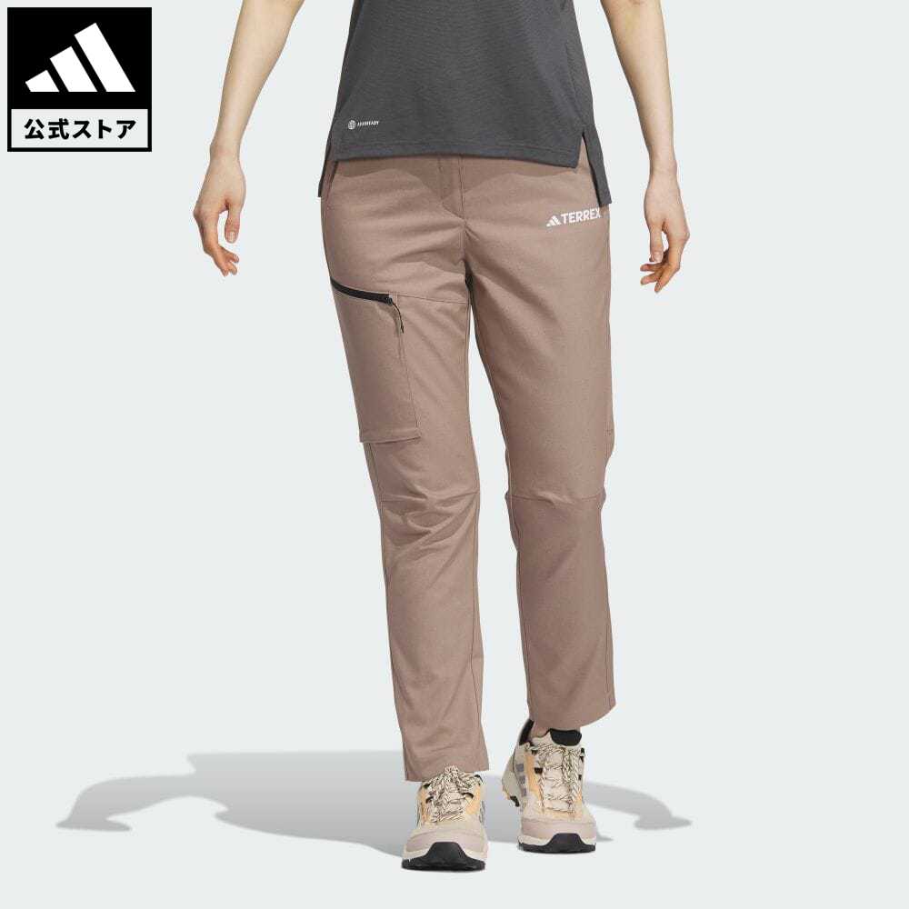 【20 OFFクーポン対象 5/9 10:00〜5/13 23:59】【公式】アディダス adidas 返品可 アウトドア W TERREX カーゴパンツ UPF50 アディダス テレックス レディース ウェア 服 ボトムス パンツ ブラウン IL8900