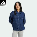 【公式】アディダス adidas 返品可 adidas × KSENIASCHNAIDER デニムジャケット オリジナルス レディース ウェア 服 アウター ジャケット 青 ブルー IN0265 上着