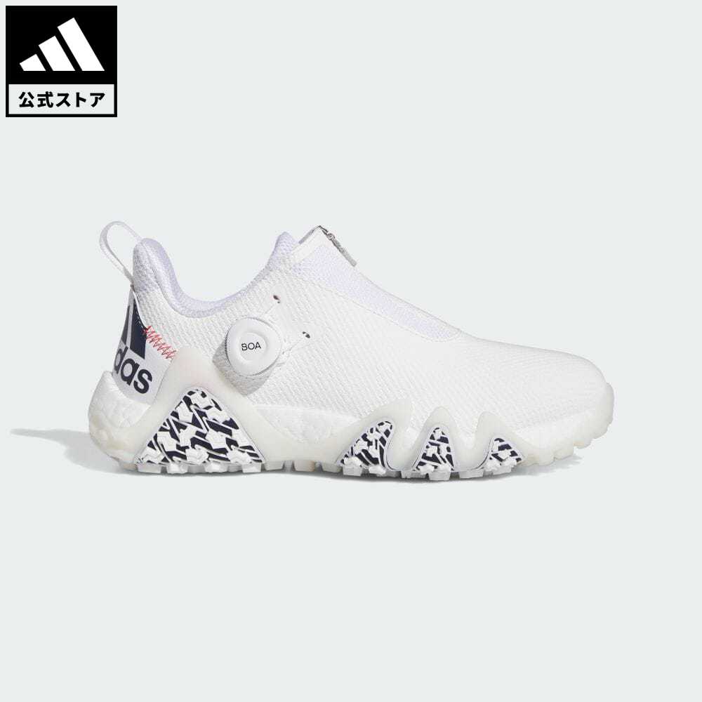 【公式】アディダス adidas 返品可 ゴルフ ウィメンズ コードカオス22 ボア レディース シューズ・靴 スポーツシューズ 白 ホワイト IF1044