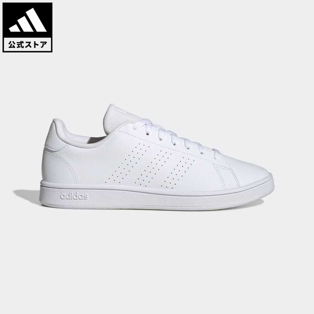 【公式】アディダス adidas 返品可 アドバンコート ベース ライフスタイル / AdvanCourt Base Lifestyle スポーツウェア メンズ レディース シューズ・靴 スニーカー 白 ホワイト GW2065 テニスシューズ ローカットのサムネイル