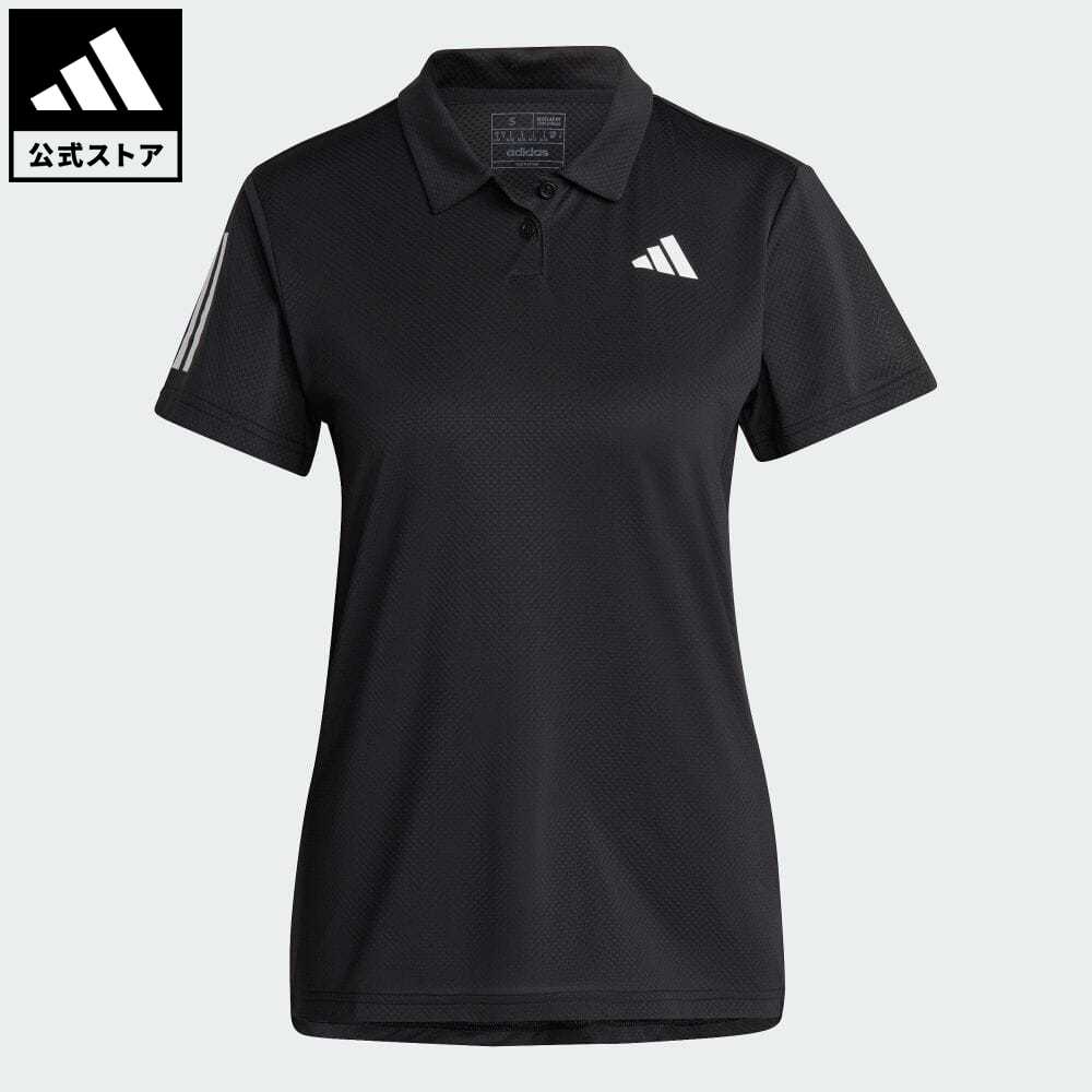 アディダス ポロシャツ レディース 【20%OFFクーポン対象 5/17 10:00〜5/20 23:59】【公式】アディダス adidas 返品可 テニス クラブ テニス ポロシャツ レディース ウェア・服 トップス ポロシャツ 黒 ブラック HY2702 p0517