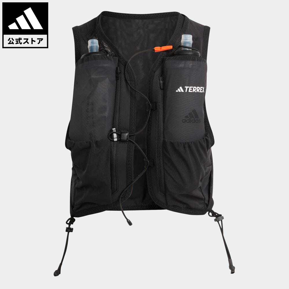 楽天adidas Online Shop 楽天市場店【公式】アディダス adidas 返品可 アウトドア テレックス 5リットル AEROREADY トレイルランニングベスト アディダス テレックス メンズ レディース アクセサリー その他アクセサリー 黒 ブラック IB2786 p0517