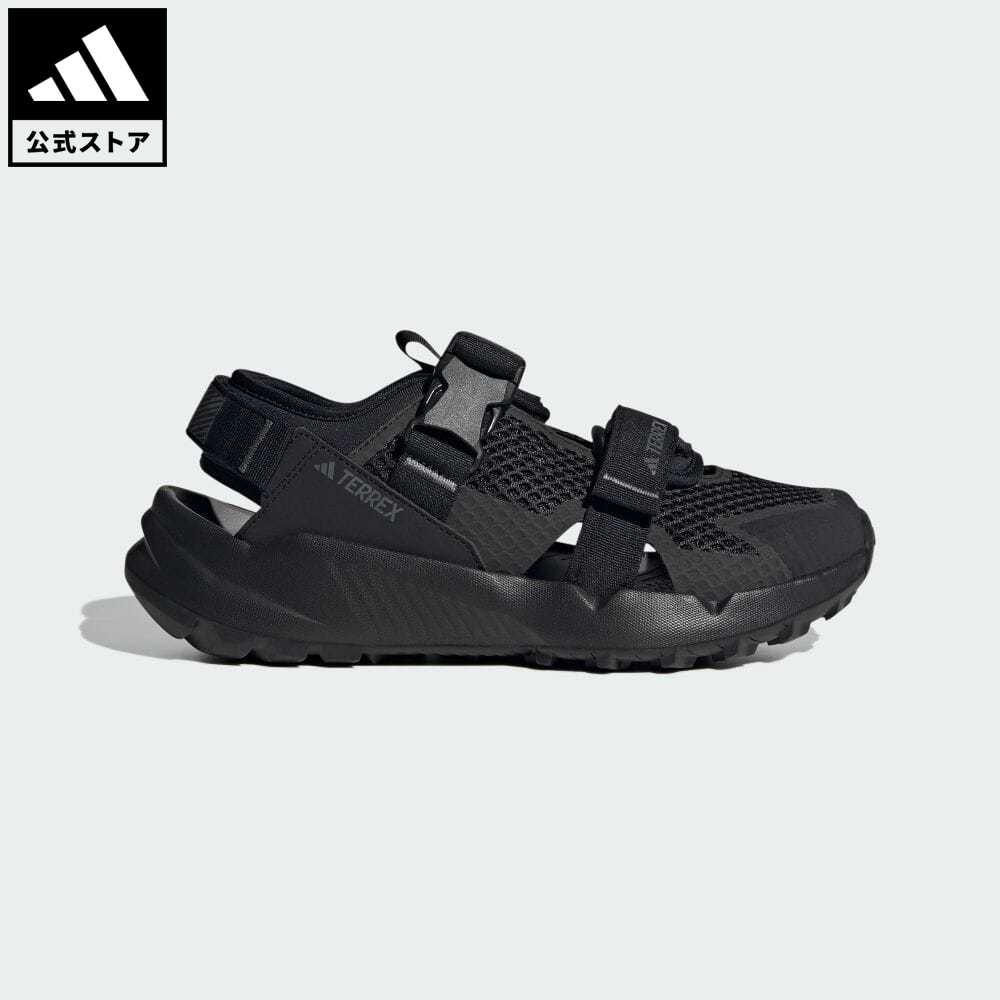 【公式】アディダス adidas 返品可 アウトドア テレックス Hydroterra AT サンダル / Terrex Hydroterra AT Sandals アディダス テレックス メンズ レディース シューズ・靴 サンダル スポーツサンダル 黒 ブラック IF7596のサムネイル