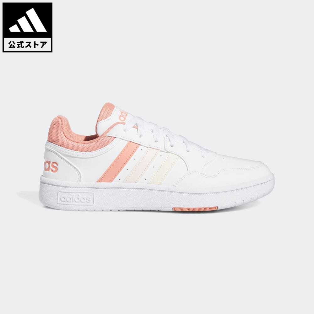 【20%OFFクーポン対象 5/17 10:00〜5/20 23:59】【公式】アディダス adidas 返品可 フープス 3.0 / Hoops 3.0 スポーツウェア レディース シューズ・靴 スニーカー 白 ホワイト IG7893 ローカット p0517