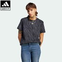 アディダス adidas 返品可 総柄ゼブラアニマルプリント エッセンシャルズ 半袖Tシャツ オリジナルス レディース ウェア・服 トップス Tシャツ グレー II5869 半袖