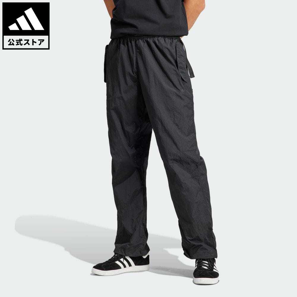 【1,000円OFFクーポン対象 10/31 10:00〜11/03 09:59】【公式】アディダス adidas 返品可 アディダス アドベンチャー カーゴパンツ（ジェンダーニュートラル） オリジナルス メンズ ウェア・服 ボトムス パンツ 黒 ブラック IJ0709のサムネイル