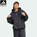 アディダス 【公式】アディダス adidas 返品可 総柄ゼブラ アニマルプリント エッセンシャルズ パーカー オリジナルス レディース ウェア・服 トップス パーカー(フーディー) スウェット（トレーナー） グレー IJ5604 トレーナー p0420