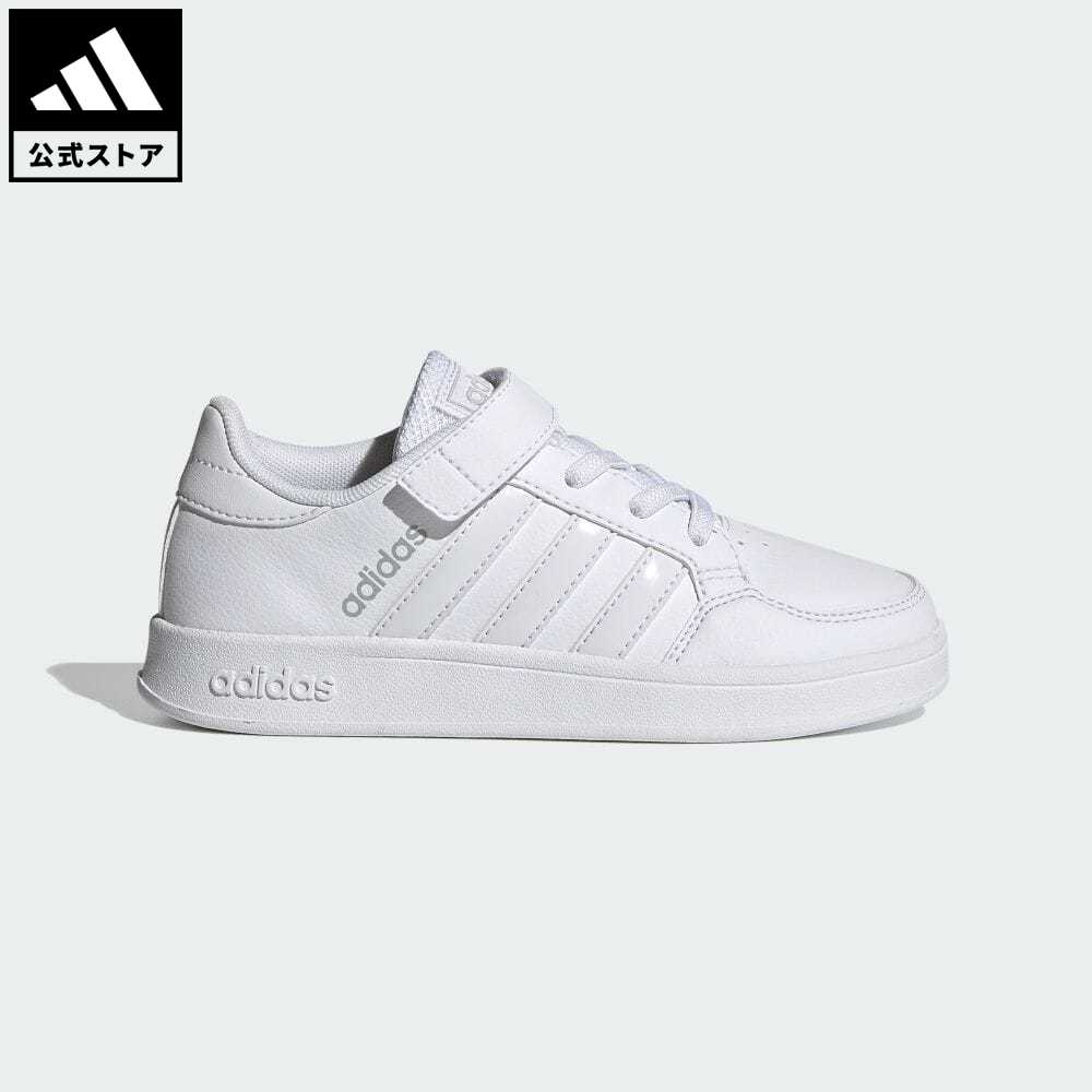 【公式】アディダス adidas 返品可 ブレイクネット / Breaknet スポーツウェア キッズ／子供用 シューズ・靴 スニーカー 白 ホワイト FZ0108 テニスシューズ ローカットのサムネイル