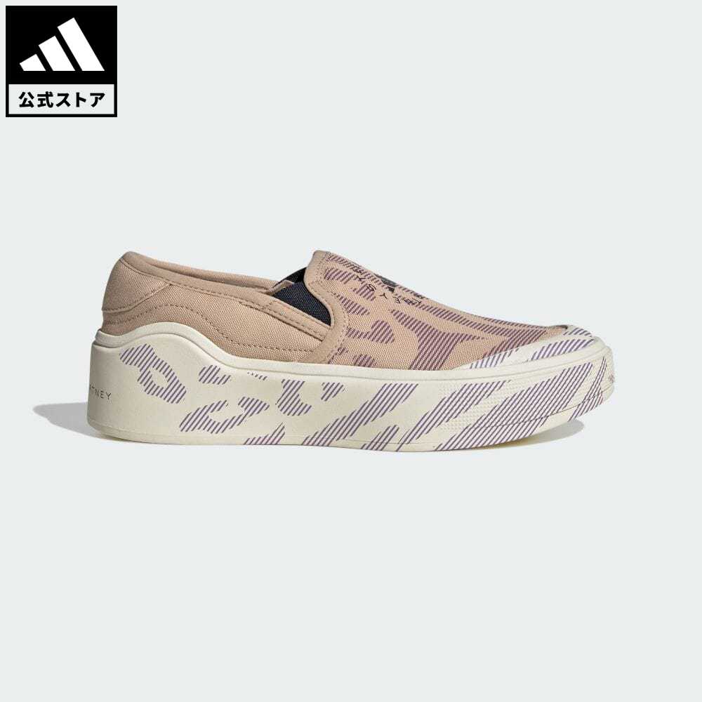 アディダス adidas 返品可 adidas by Stella McCartney コート スリッポン / adidas by Stella McCartney Court Slip-On バイ ステラ マッカートニー メンズ レディース シューズ・靴 スニーカー ベージュ IE2428 ローカット