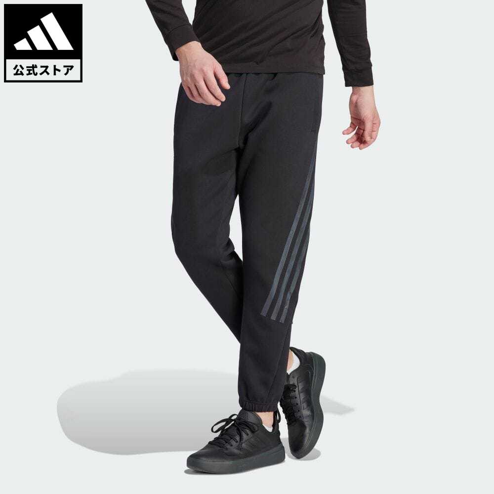 楽天adidas Online Shop 楽天市場店【40％OFF 6/4-6/11】【公式】アディダス adidas 返品可 フューチャー アイコン スリーストライプス パンツ スポーツウェア メンズ ウェア・服 ボトムス パンツ 黒 ブラック IJ6374