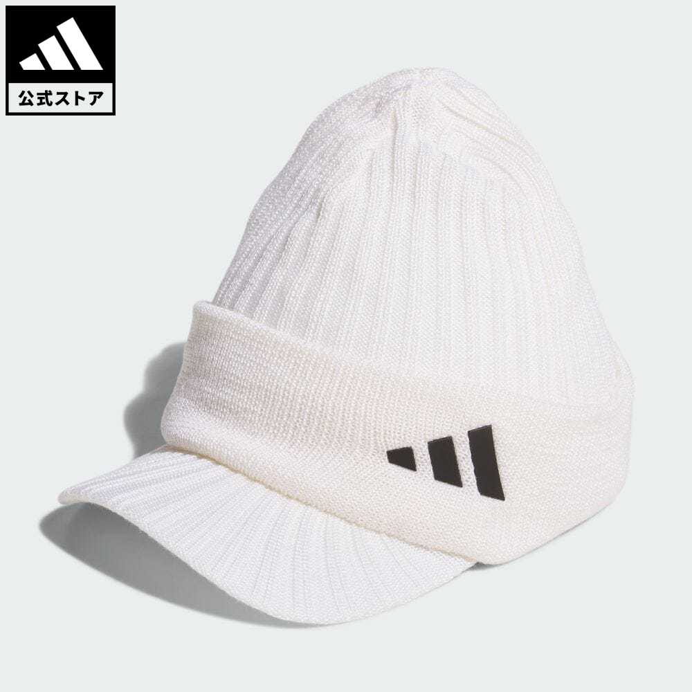 アディダス 【公式】アディダス adidas 返品可 ゴルフ COLD. RDY バイザーニットキャップ メンズ アクセサリー 帽子 キャップ 白 ホワイト IA2656