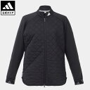 アディダス adidas 返品可 ゴルフ COLD. RDY キルトレイヤード フルジップジャケット レディース ウェア・服 アウター ジャケット 黒 ブラック IA2780