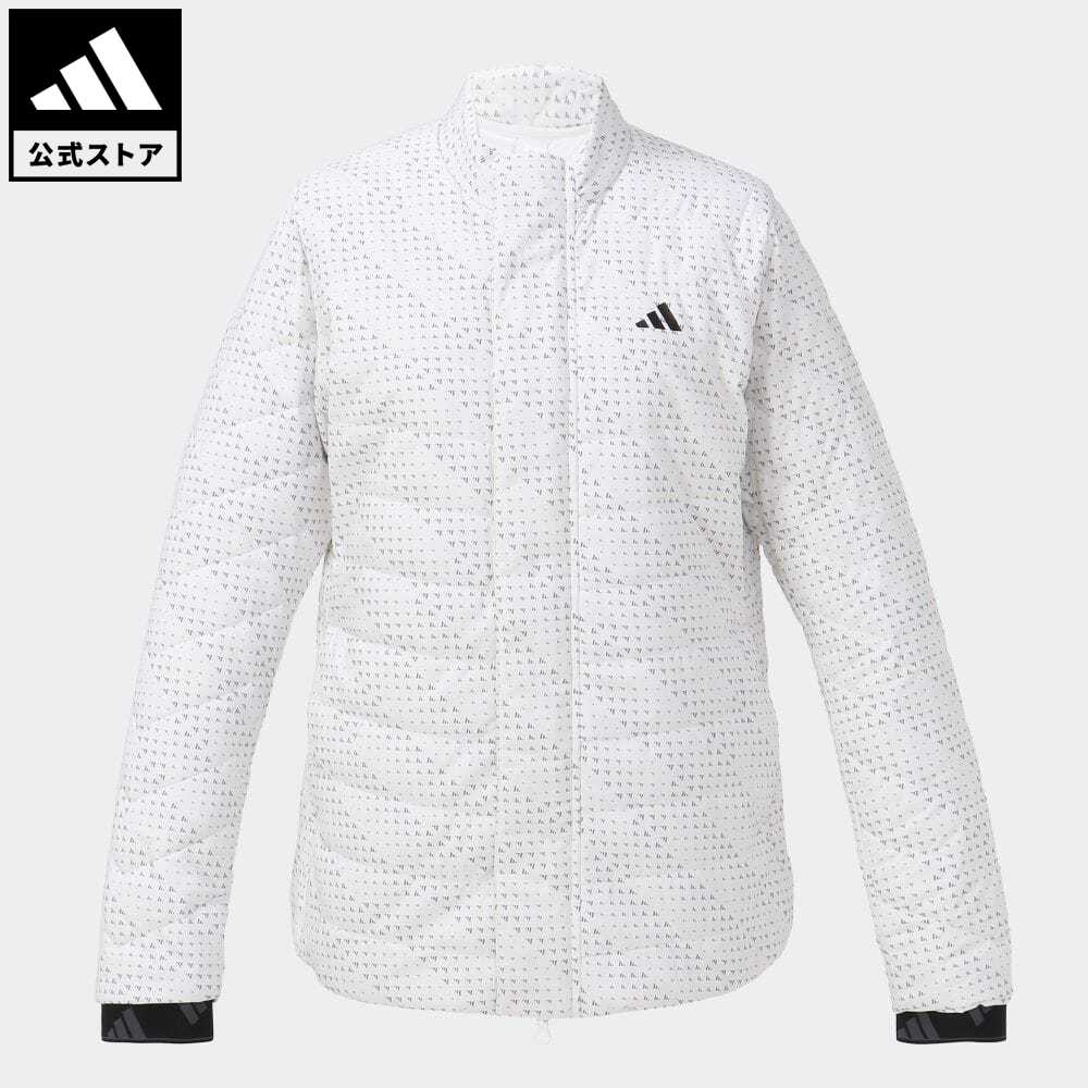 アディダス 【公式】アディダス adidas 返品可 ゴルフ BOSグラフィック 保温 中わたジャケット レディース ウェア・服 アウター ジャケット 白 ホワイト IA2782