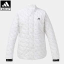 【公式】アディダス adidas 返品可 ゴルフ BOSグラフィック 保温 中わたジャケット レディース ウェア・服 アウター ジャケット 白 ホワイト IA2782