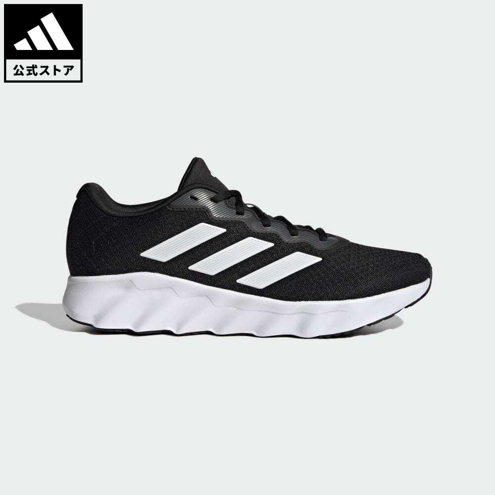 楽天adidas Online Shop 楽天市場店【公式】アディダス adidas 返品可 ランニング スイッチ ムーブ / SWITCH MOVE メンズ レディース シューズ・靴 スポーツシューズ 黒 ブラック ID5253 ランニングシューズ notp