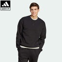 【公式】アディダス adidas 返品可 All SZN フリース スウェットシャツ スポーツウェア メンズ ウェア 服 トップス スウェット（トレーナー） 黒 ブラック IJ6903