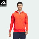 アディダス 【公式】アディダス adidas 返品可 ゴルフ Frost Guard 保温 パデットコンビネーション 撥水 長袖フーディー メンズ ウェア・服 トップス パーカー(フーディー) スウェット（トレーナー） 赤 レッド IJ9654 トレーナー