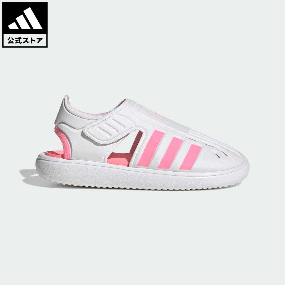 【公式】アディダス adidas 返品可 サマー クローズドトゥ ウォーターサンダル / Summer Closed Toe Water Sandals スポーツウェア キッズ／子供用 シューズ・靴 サンダル スポーツサンダル 白 ホワイト H06320