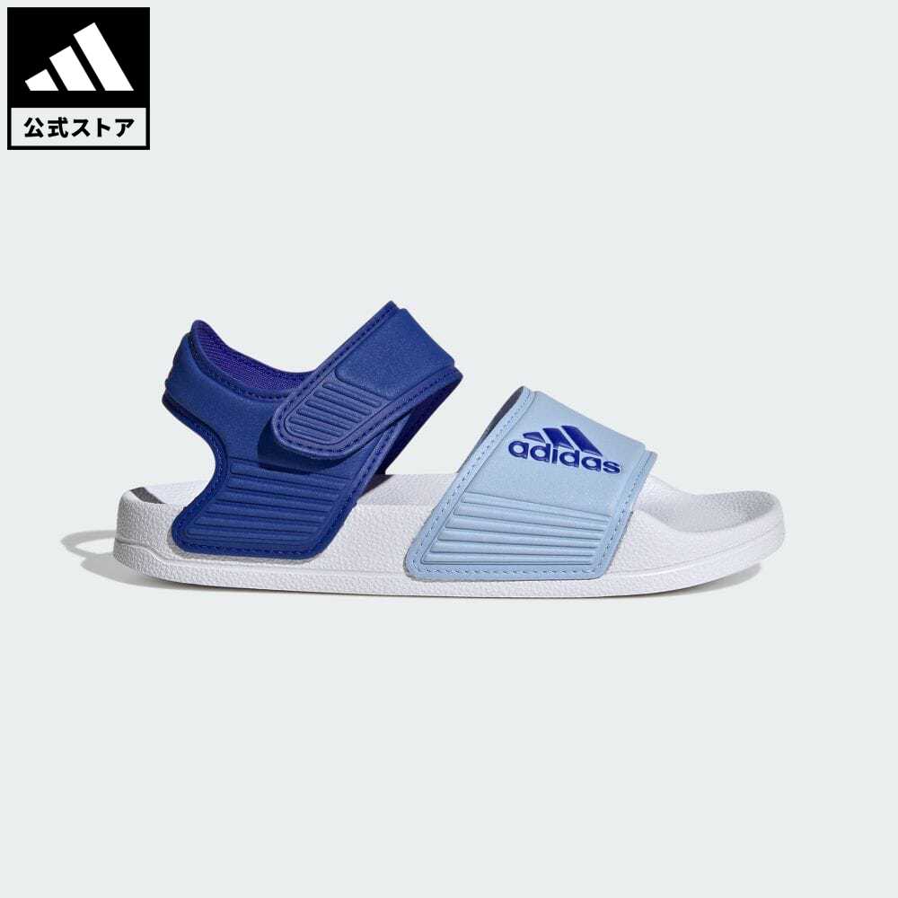 【20%OFF】 【公式】アディダス adidas 返品可 アディレッタ サンダル / Adilette Sandals スポーツウェア キッズ／子供用 シューズ・靴 サンダル スポーツサンダル 青 ブルー H06444 p1204のサムネイル