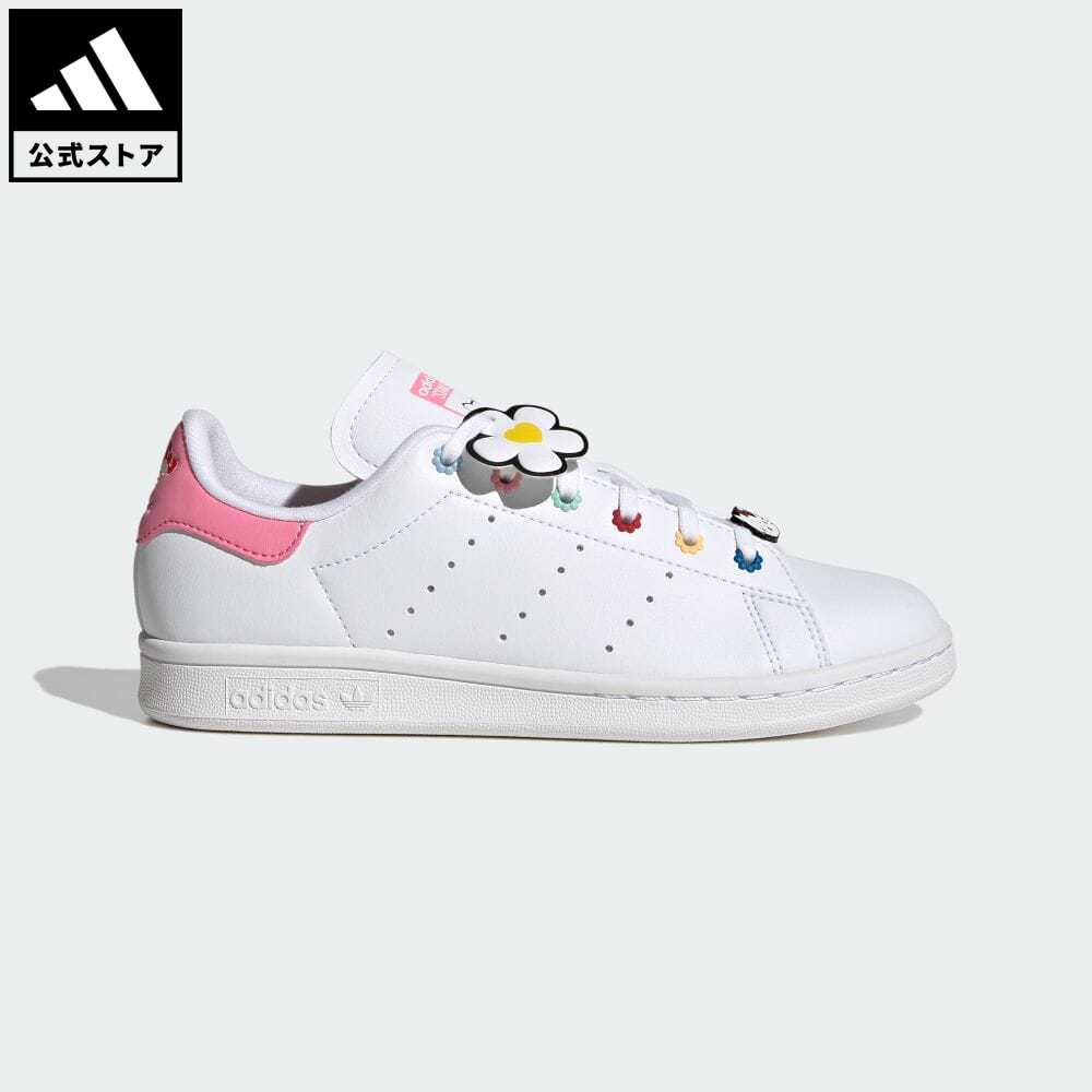 【公式】アディダス adidas アディダス オリジナルス × ハローキティ スタンスミス キッズ / adidas Originals × Hello Kitty Stan Smith Kids オリジナルス キッズ／子供用 シューズ・靴 スニーカー 白 ホワイト ID7230 ローカットのサムネイル