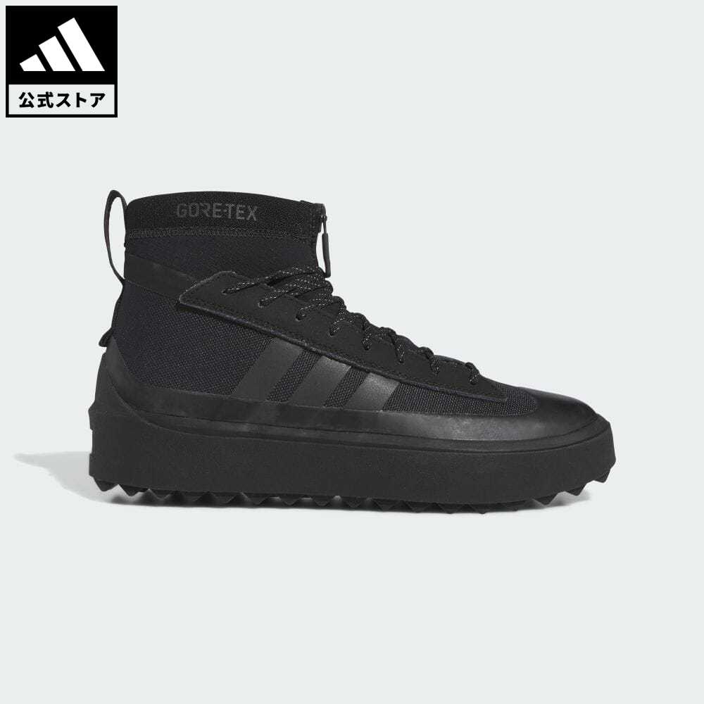 アディダス 【公式】アディダス adidas 返品可 スケートボーディング ZNSORED ハイ GORE-TEX / ZNSORED High GORE-TEX スポーツウェア メンズ レディース シューズ・靴 スニーカー 黒 ブラック ID7296 ローカット