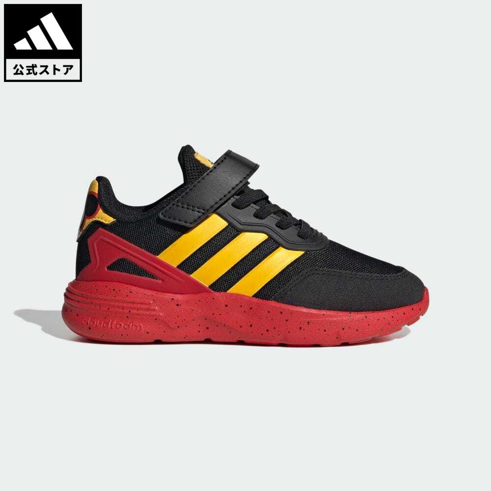 【公式】アディダス adidas 返品可 adidas Nebzed × Disney ミッキーマウス キッズ / adidas Nebzed × Disney Mickey Mouse Kids スポーツウェア キッズ／子供用 シューズ・靴 スニーカー 黒 ブラック IG5372 ローカットのサムネイル