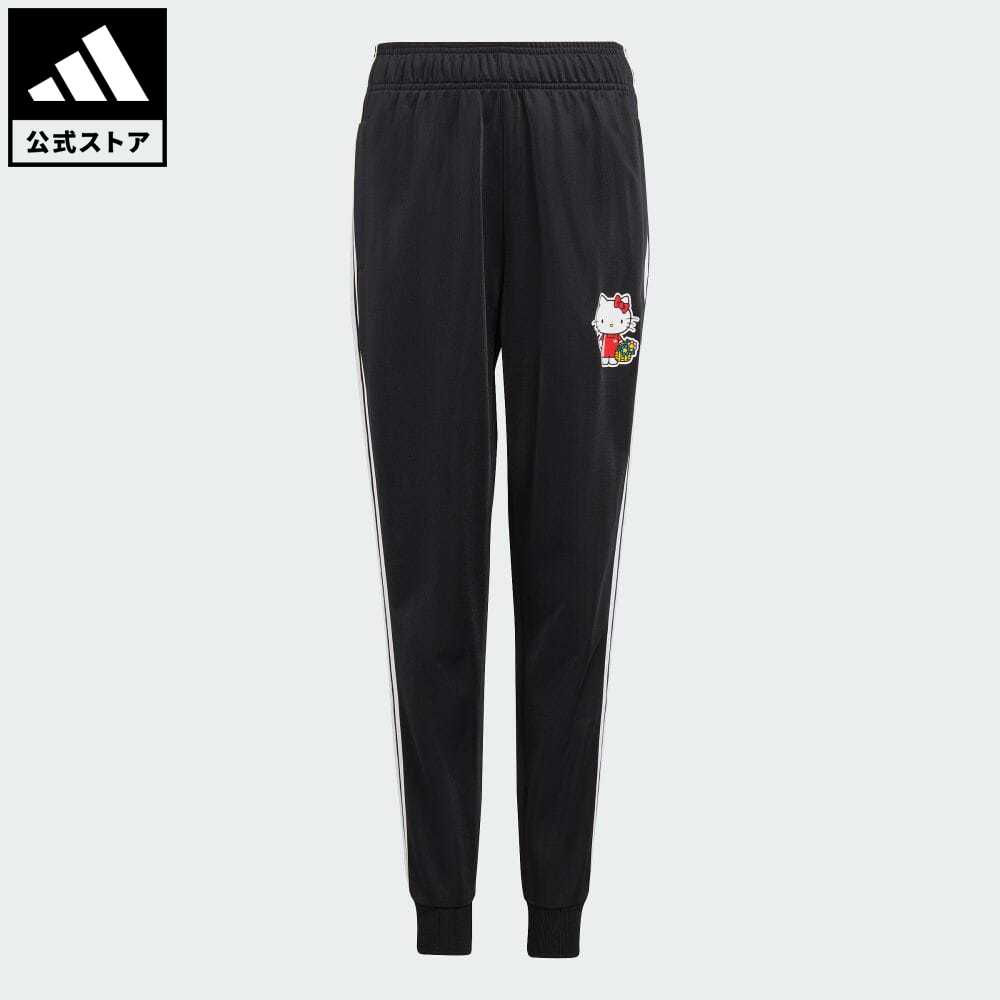 【公式】アディダス adidas 返品可 アディダス オリジナルス × ハローキティ パンツ オリジナルス キッズ／子供用 ウェア・服 ボトムス パンツ 黒 ブラック II0823のサムネイル