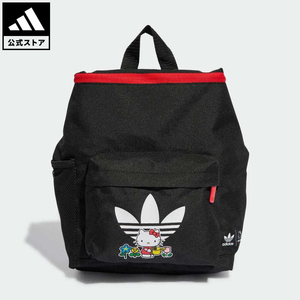 アディダス adidas 返品可 アディダス × ハローキティ キッズ ウエストバッグ オリジナルス キッズ／子供用 アクセサリー バッグ・カバン バックパック/リュックサック 黒 ブラック II3364 リュック