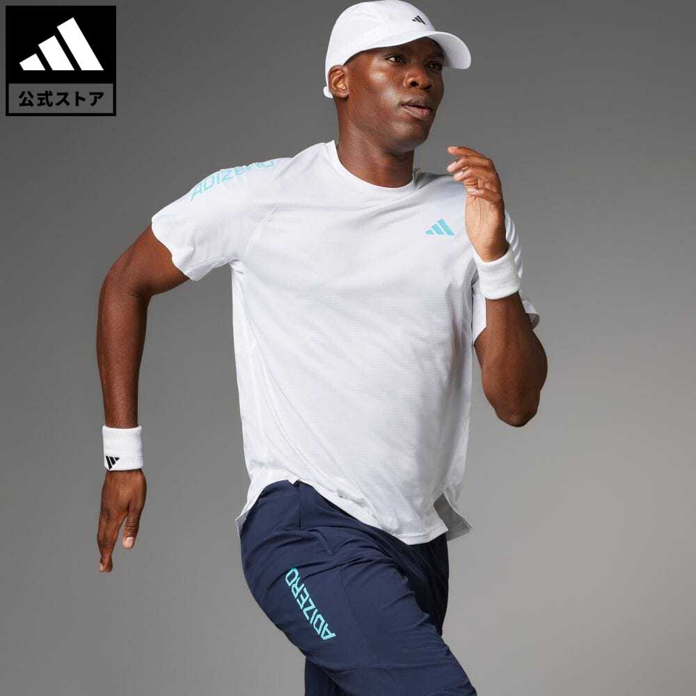 アディダス adidas 返品可 ランニング アディゼロ ランニング 半袖Tシャツ メンズ ウェア・服 トップス Tシャツ 白 ホワイト IL1462 ランニングウェア 半袖