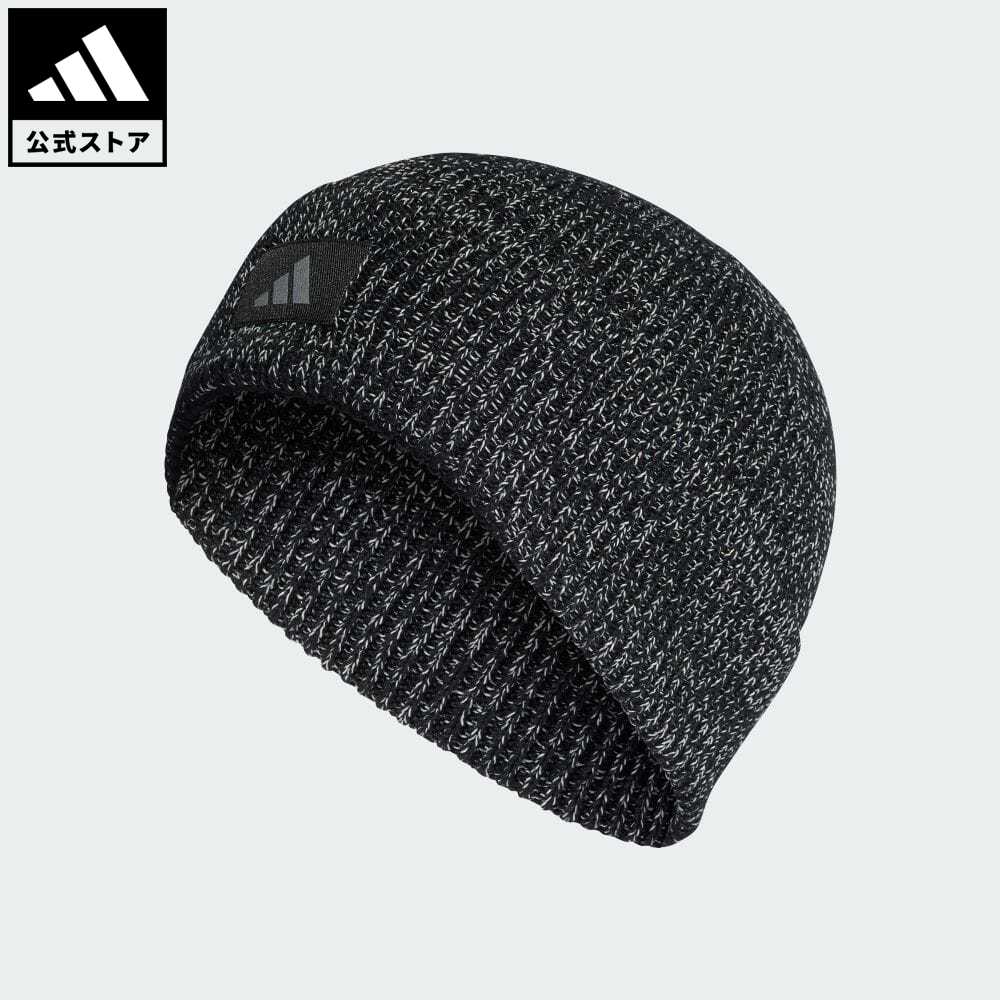 【20%OFFクーポン対象 5/9 10:00〜5/13 23:59】【公式】アディダス adidas 返品可 ランニング COLD. RDY リフレクティブ ランニングビーニー メンズ レディース アクセサリー 帽子 ニット帽/ビーニー 黒 ブラック HY0671