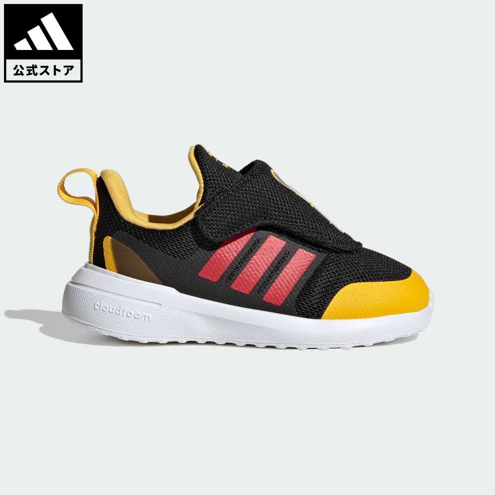 【公式】アディダス adidas 返品可 アディダスフォルタラン × Disney ミッキーマウス キッズ / adidas FortaRun × Disney Mickey Mouse Kids スポーツウェア キッズ／子供用 シューズ・靴 スニーカー 黒 ブラック IG7166 ローカットのサムネイル