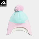 【公式】アディダス adidas 返品可 ウーリーキッズ キッズ／子供用 アクセサリー 帽子 ニット帽/ビーニー ピンク IK4815